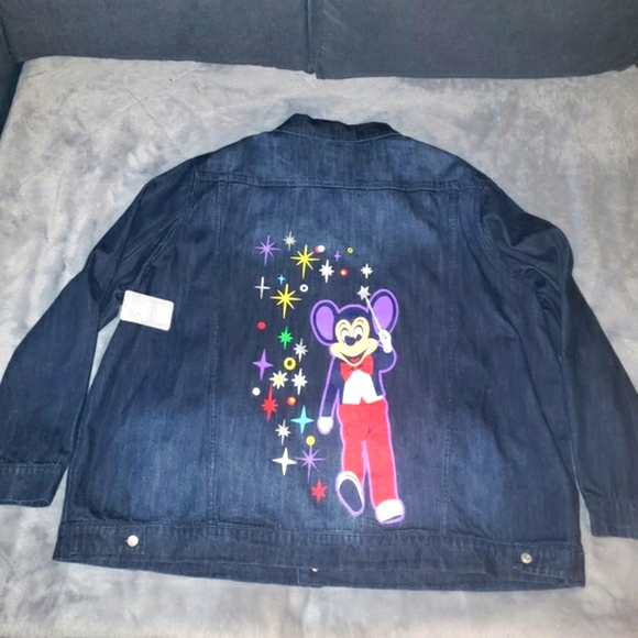 Disney Parks Main Street Electrical Parade Denim Jacket 4XL - Picture 2 of 8